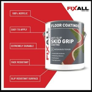 FIXALL Skid Grip Anti-Slip Acrylic Paint