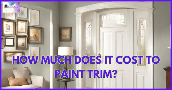 How Much Does It Cost To Paint Trim And Doors? - Aesthetic Paints!