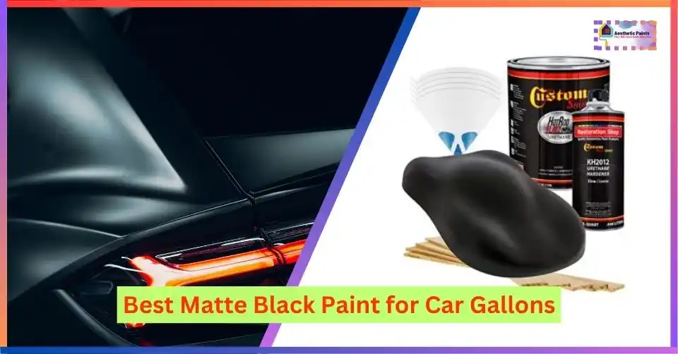 Best Matte Black Paint for Car Gallons