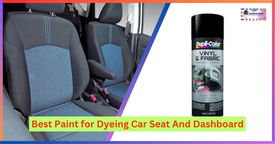 Best Paint for Dyeing Car Seat And Dashboard