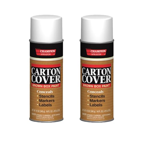 Best Spray Paint for Cardboard Boxes