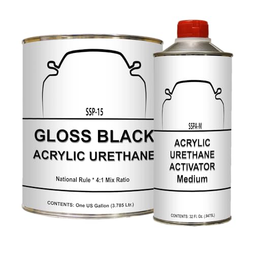 Best High Gloss Black Paint for Exterior Automotive Plastic